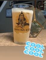 Gettin Salty Logo Pint Glass