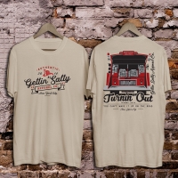 Turning Out Firefighter T-shirt