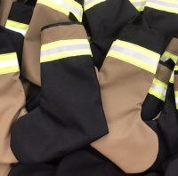 Bunker Gear Style Christmas Stocking