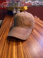 Gettin Salty Waxed Tan Offset Patch Hat