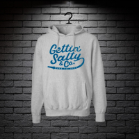 Gettin Salty Vintage Grey Hoodie Sweatshirt
