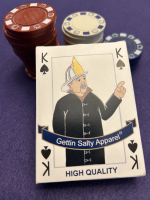 Gettin Salty Custom Firefighter Playing Cards