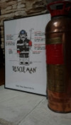 Rescue Man Fire Artwork Print